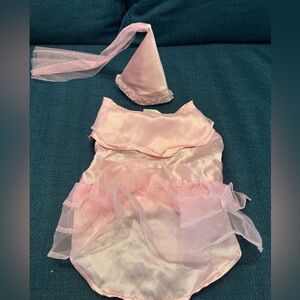 Dickens Closet by Petco pink princess dress and hat